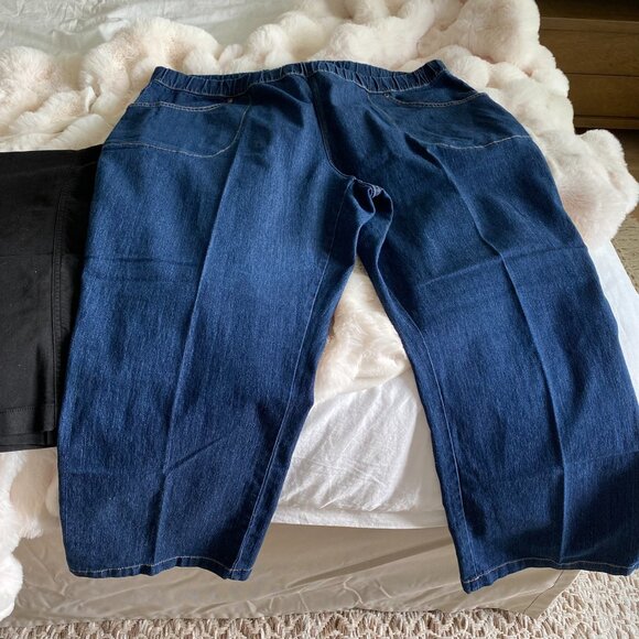 NWOT 2 Pair of JMS Just My Size by Hanes Woman's Plus Size Jeans - Picture 11 of 16